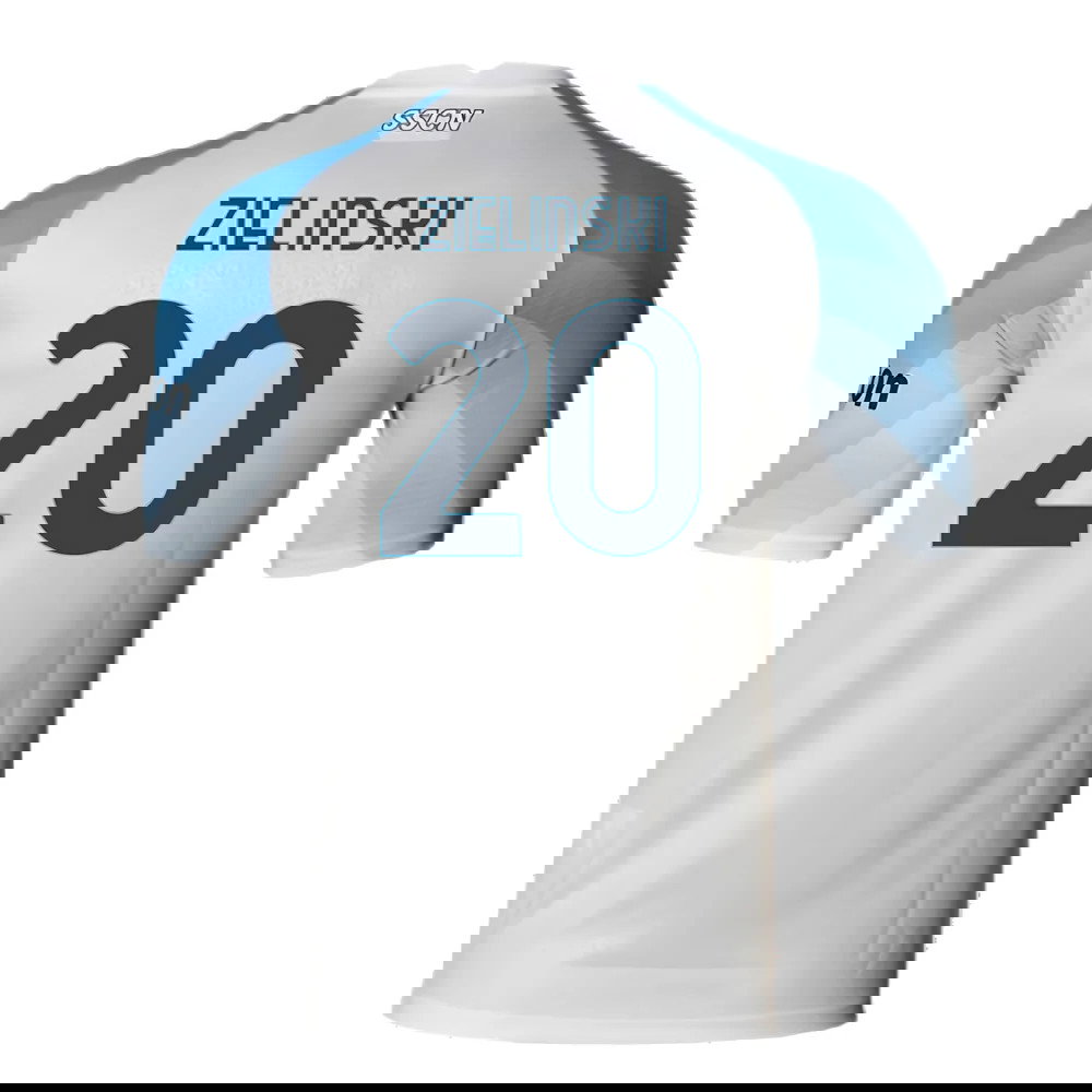 Napoli 2022-2023 Away Player Issue Shirt (XL) (Very Good) (Zielinski 20)