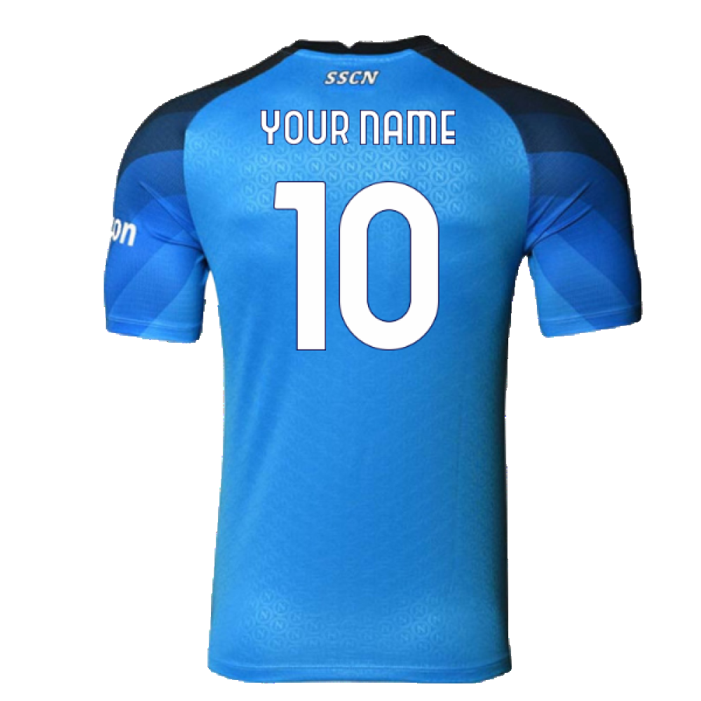 Napoli 2022-23 Player Issue Home Shirt (3XL) (Your Name 10) (Excellent)