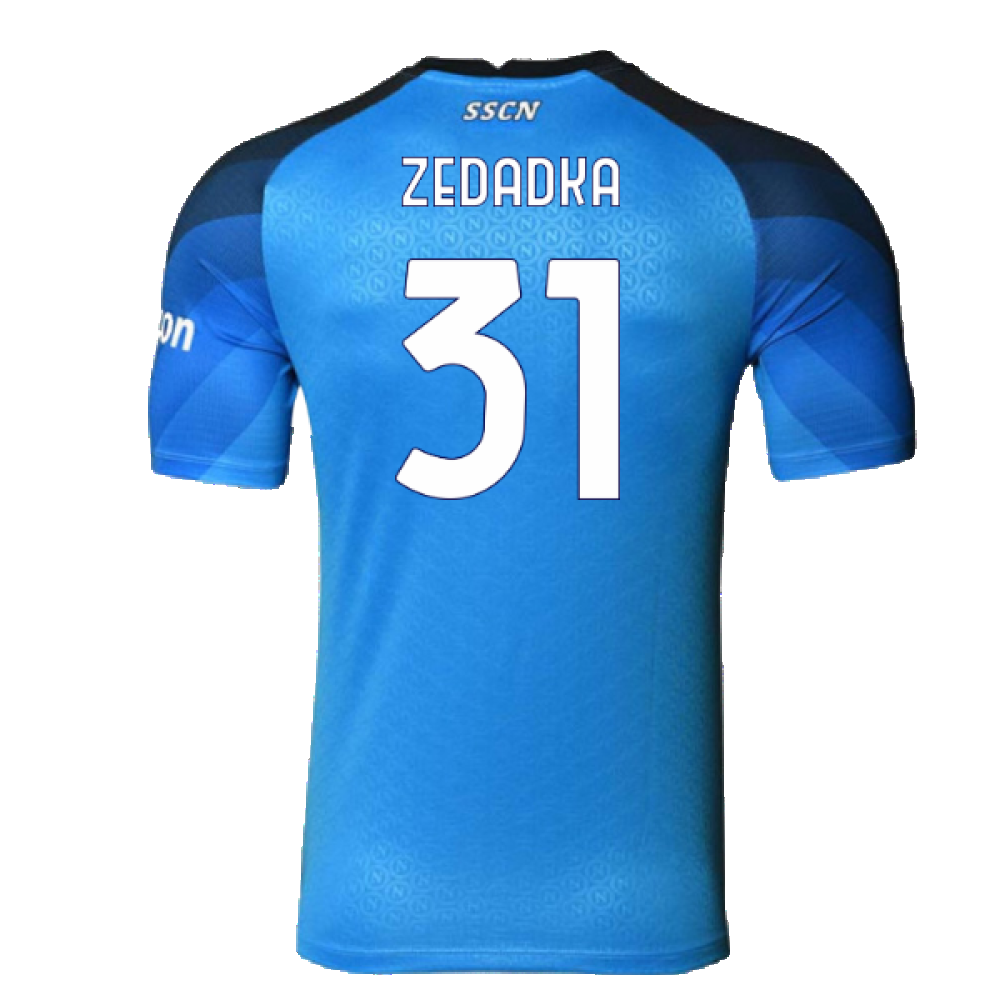 Napoli 2022-23 Player Issue Home Shirt (3XL) (Zedadka 31) (Excellent)