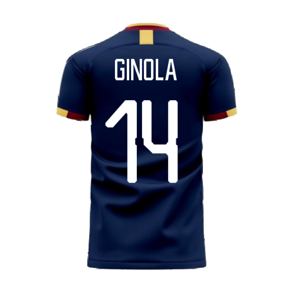  Newcastle 2025-2026 Away Concept Football Kit (Libero) (GINOLA 14) - Womens