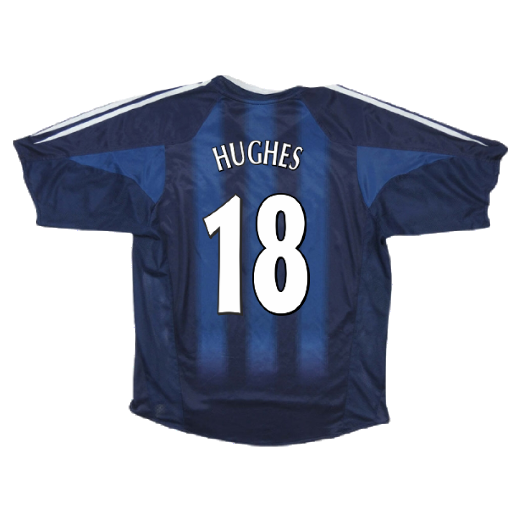 Newcastle United 2004-05 Away Shirt ((Excellent) S) (Hughes 18)