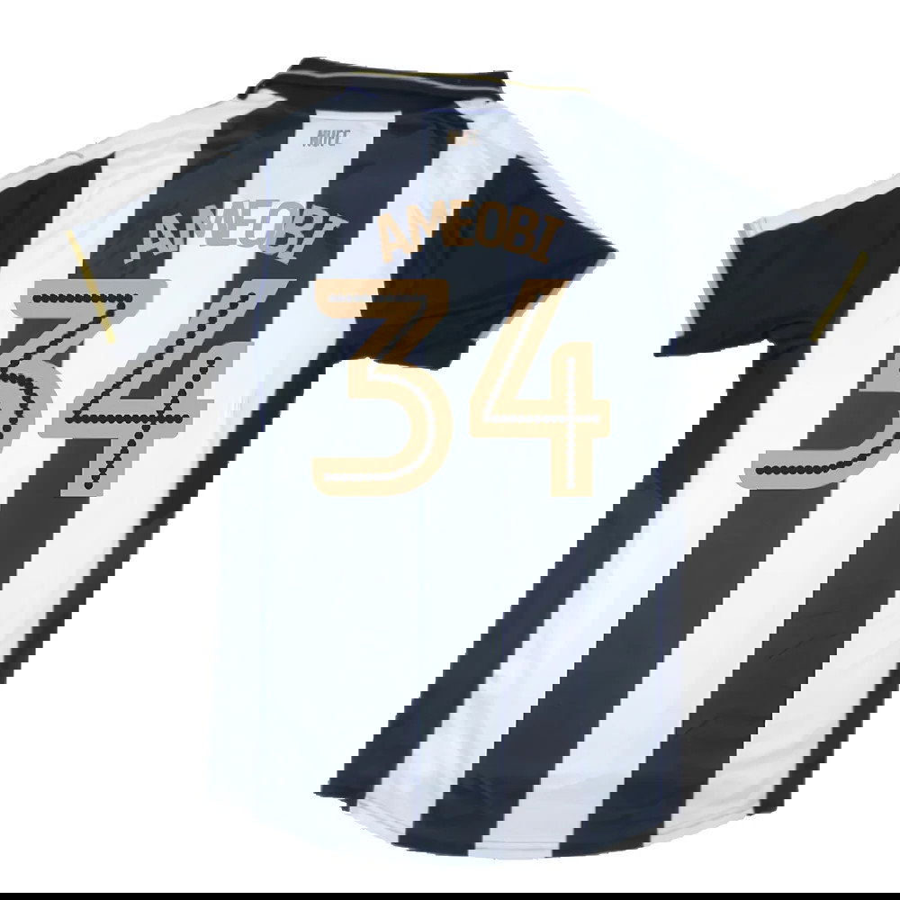 Newcastle United 2016-17 Sponsorless Home Shirt (M) (Excellent) (Ameobi 34)