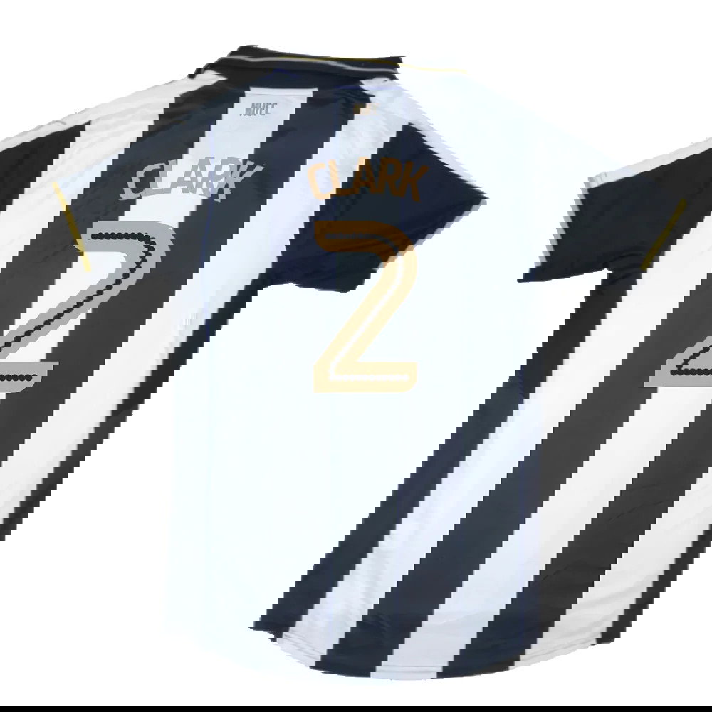 Newcastle United 2016-17 Sponsorless Home Shirt (M) (Excellent) (Clark 2)