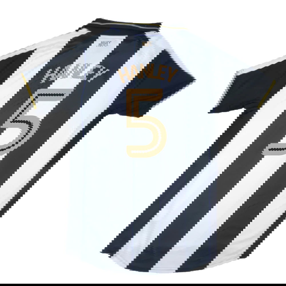 Newcastle United 2016-17 Sponsorless Home Shirt (M) (Excellent) (Hanley 5)