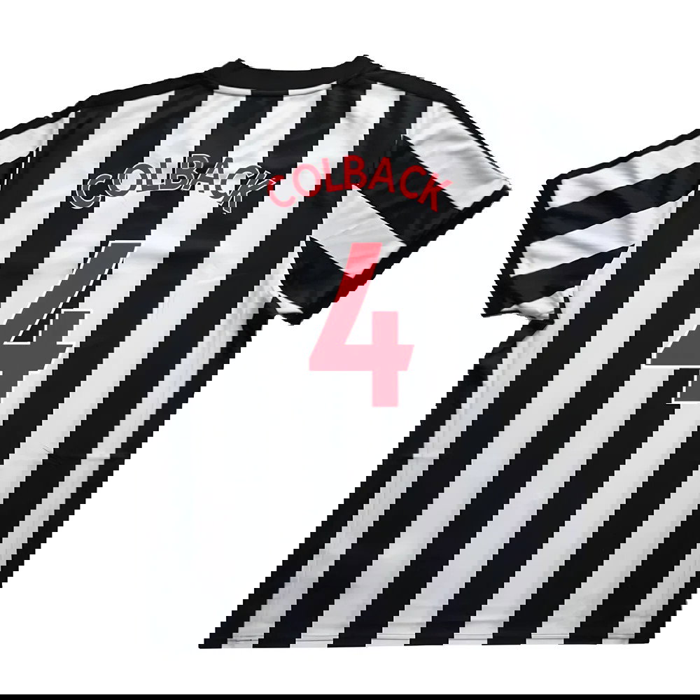 Newcastle United 2017-18 Home Shirt (Sponserless) (S) (BNWT) (Colback 4)