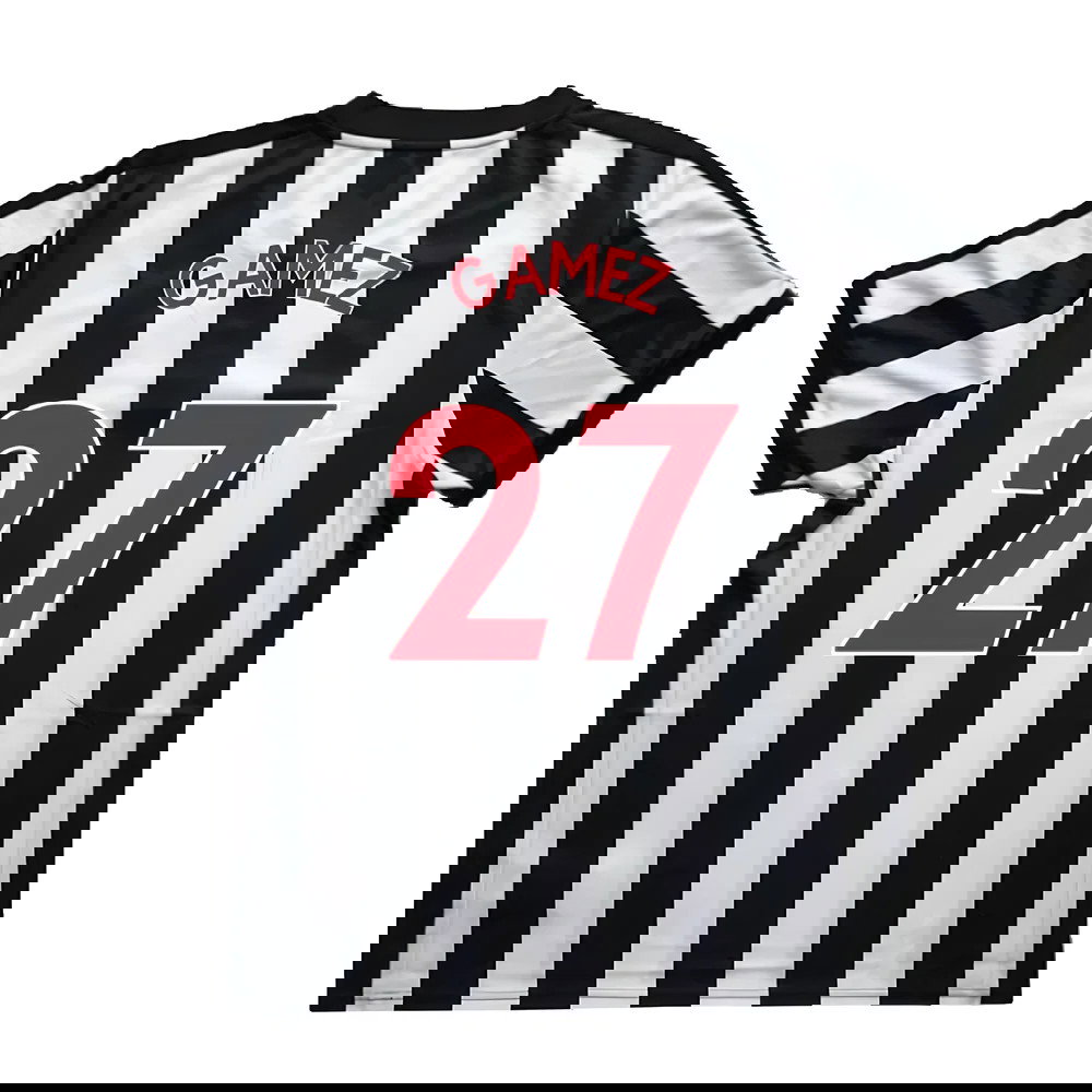 Newcastle United 2017-18 Home Shirt (Sponserless) (S) (BNWT) (Gamez 27)