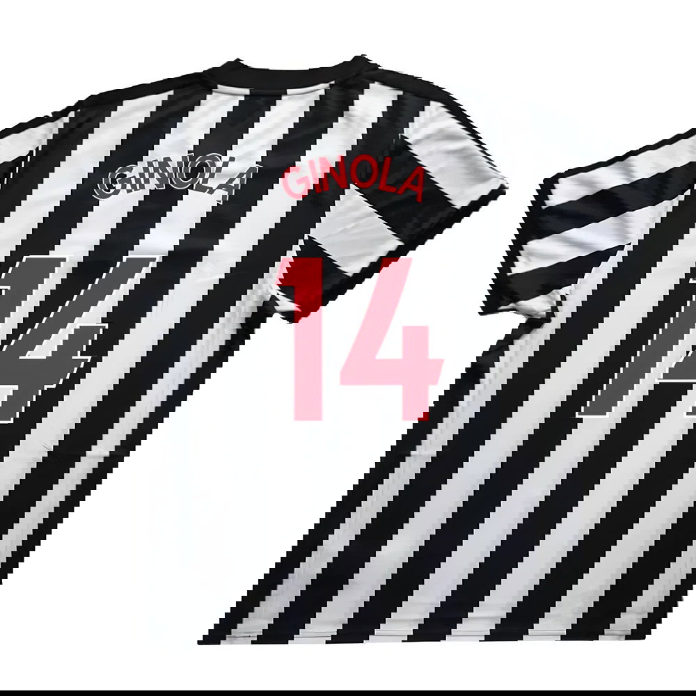 Newcastle United 2017-18 Home Shirt (Sponserless) (S) (BNWT) (Ginola 14)