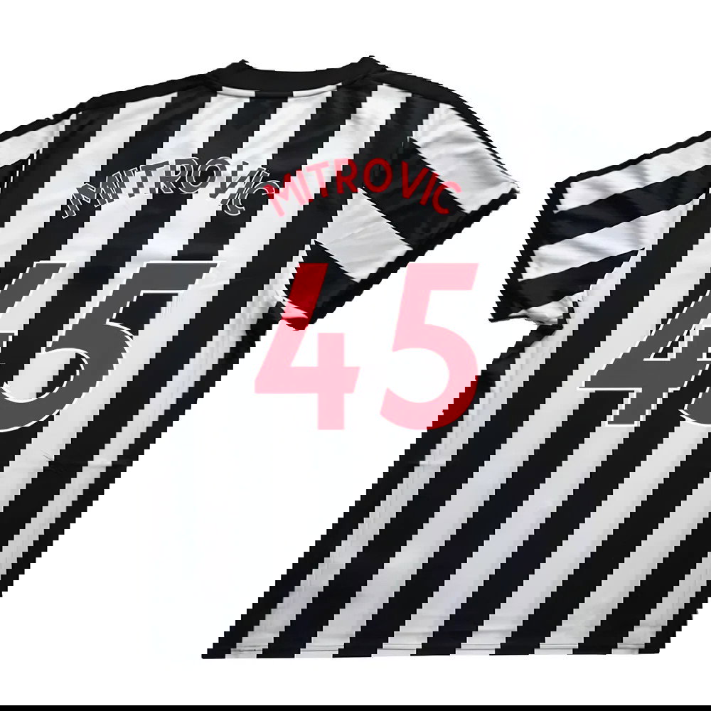 Newcastle United 2017-18 Home Shirt (Sponserless) (S) (BNWT) (Mitrovic 45)
