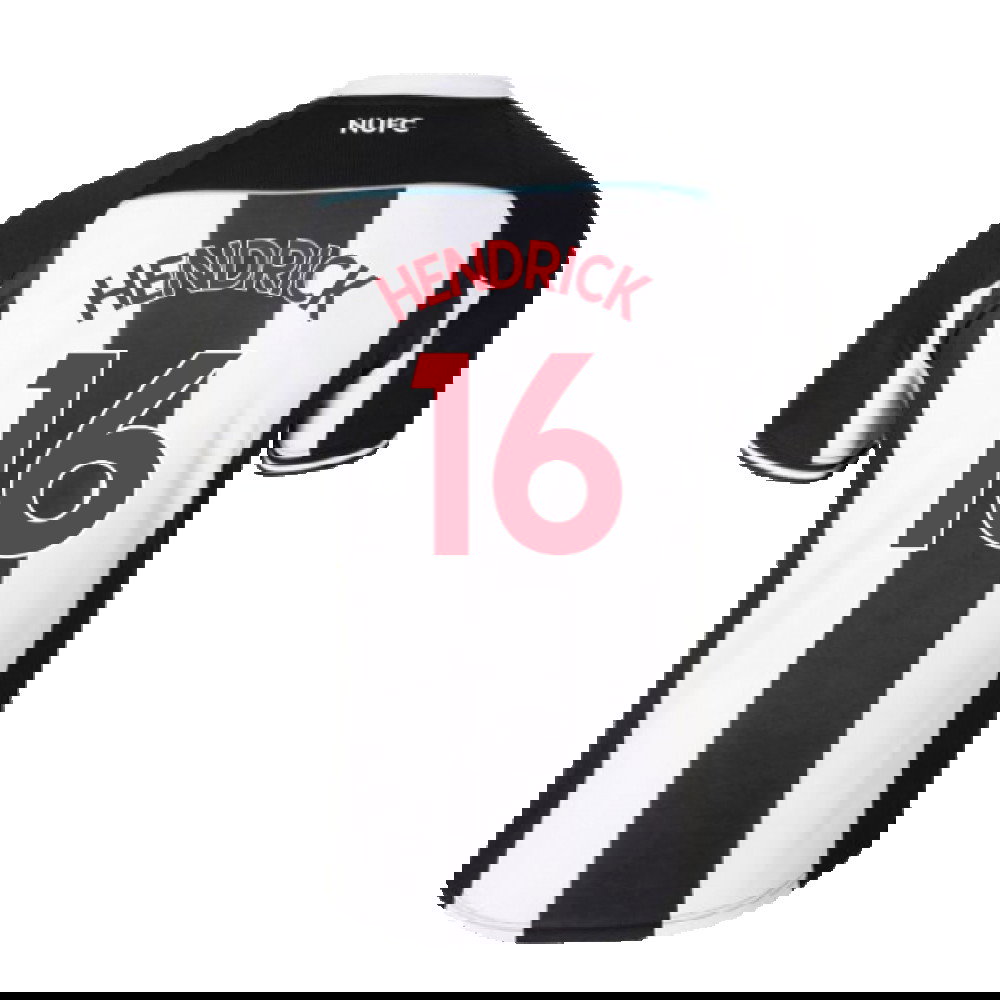 Newcastle United 2021-22 Home Shirt (M) (Mint) (HENDRICK 16)