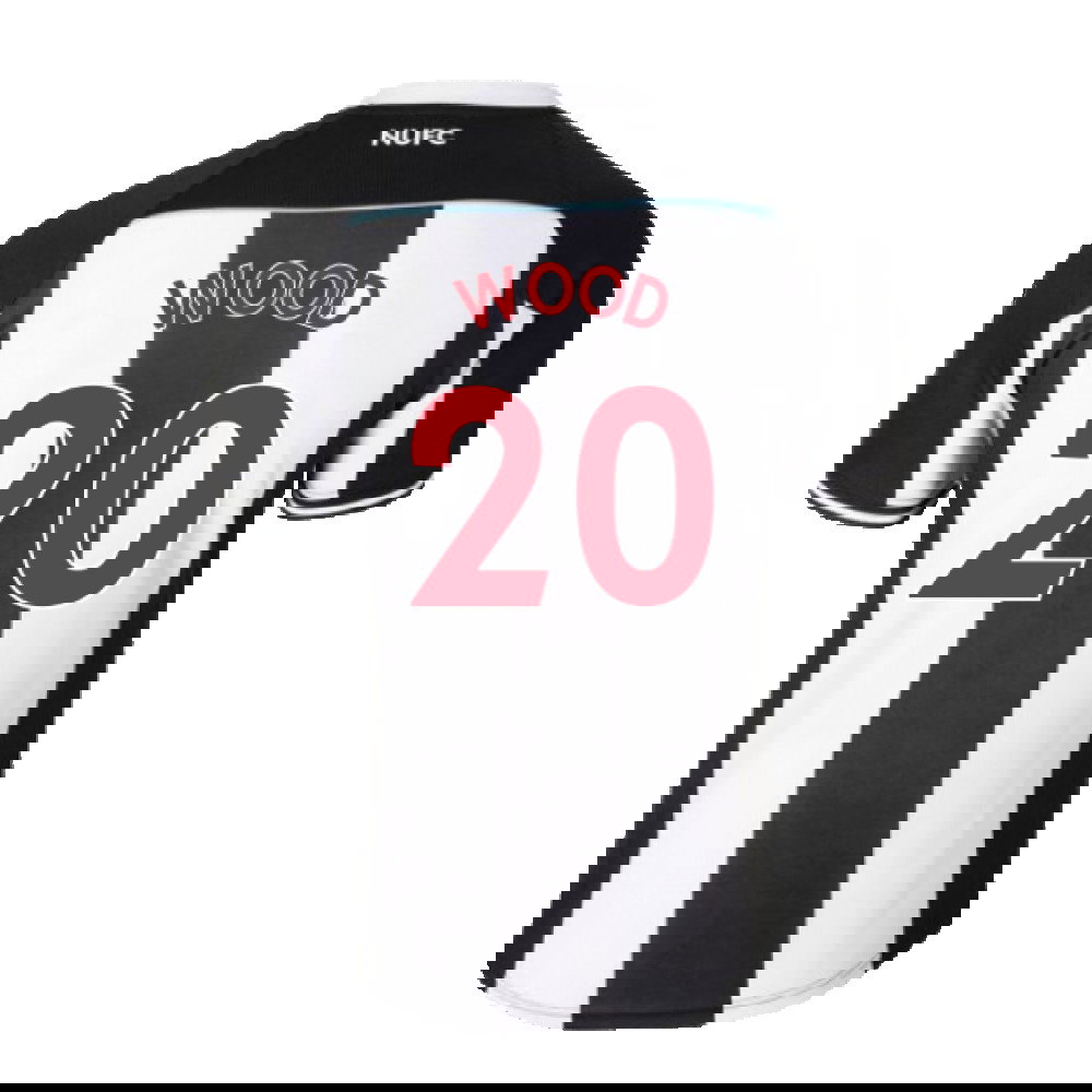 Newcastle United 2021-22 Home Shirt (M) (Mint) (WOOD 20)
