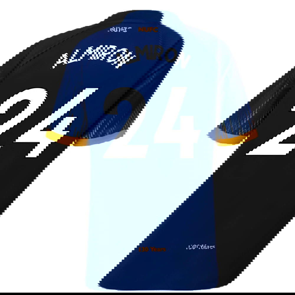 Newcastle United 2022-23 Away Shirt (Sponsorless) (M) (Excellent) (ALMIRON 24)
