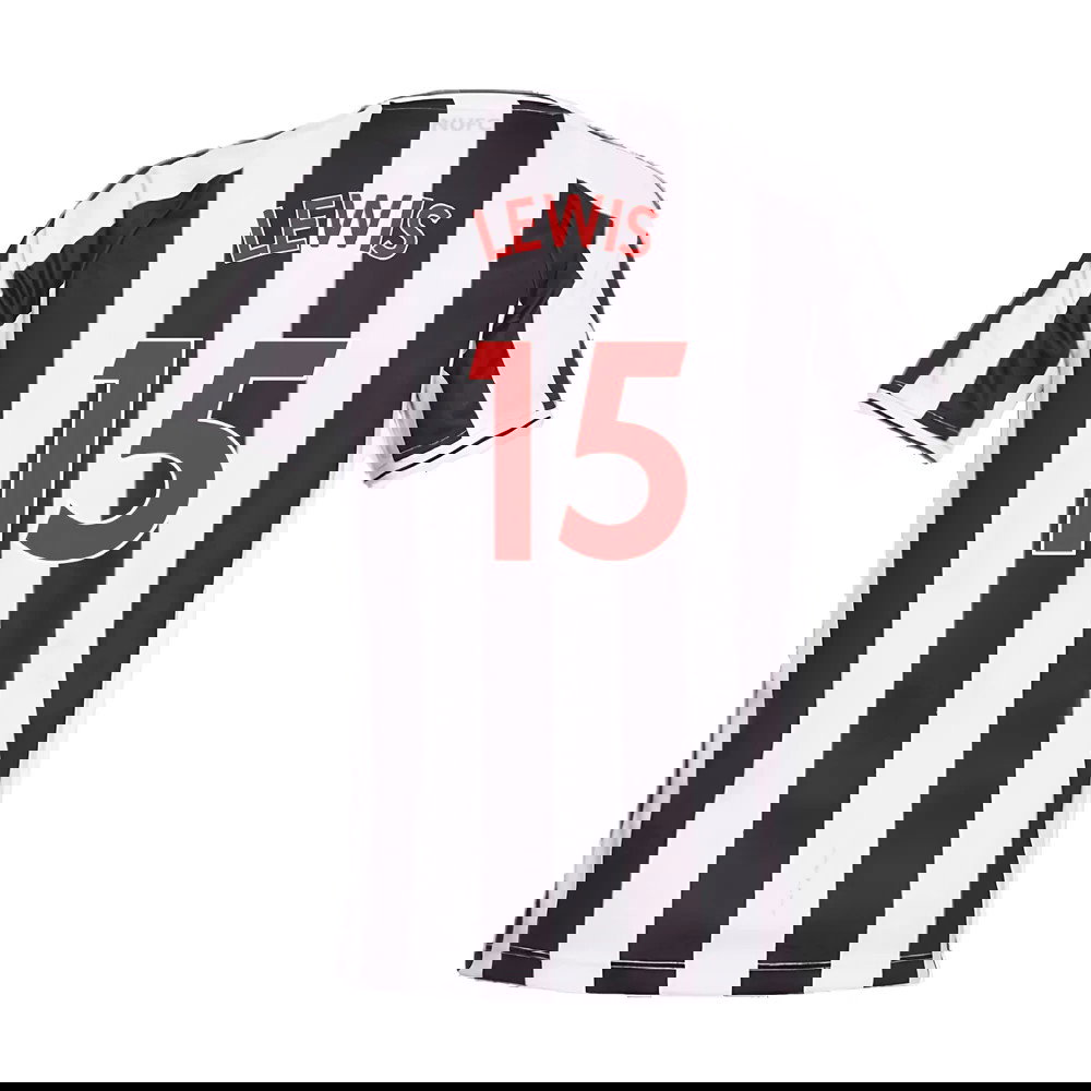 Newcastle United 2022-23 Home Shirt (Sponsorless) (L) (Excellent) (LEWIS 15)