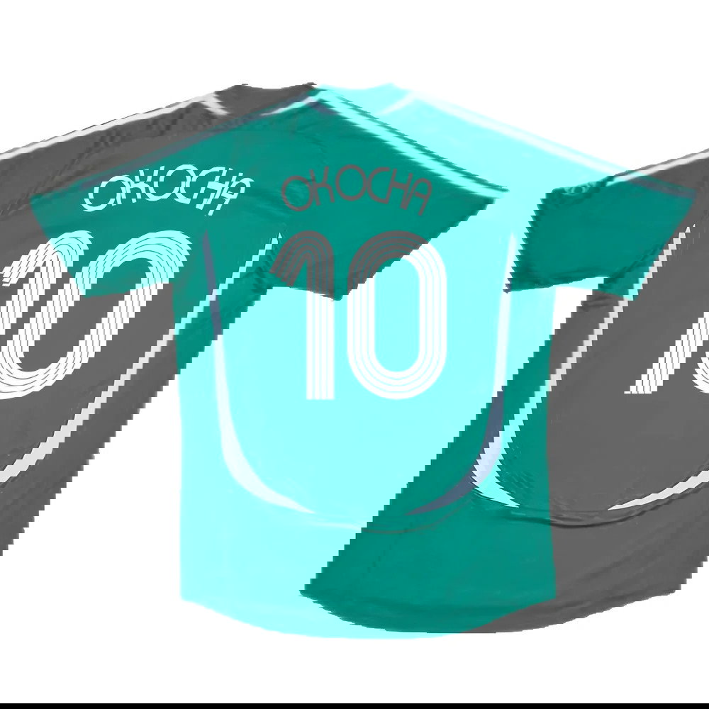 Nigeria 2006-08 Home Shirt (Very Good) (Okocha 10)