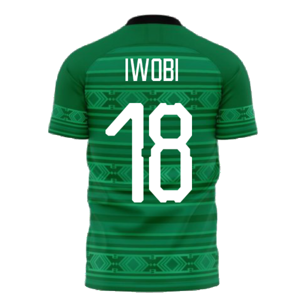 Nigeria 2020-2021 Home Concept Kit (Fans Culture) (IWOBI 18)