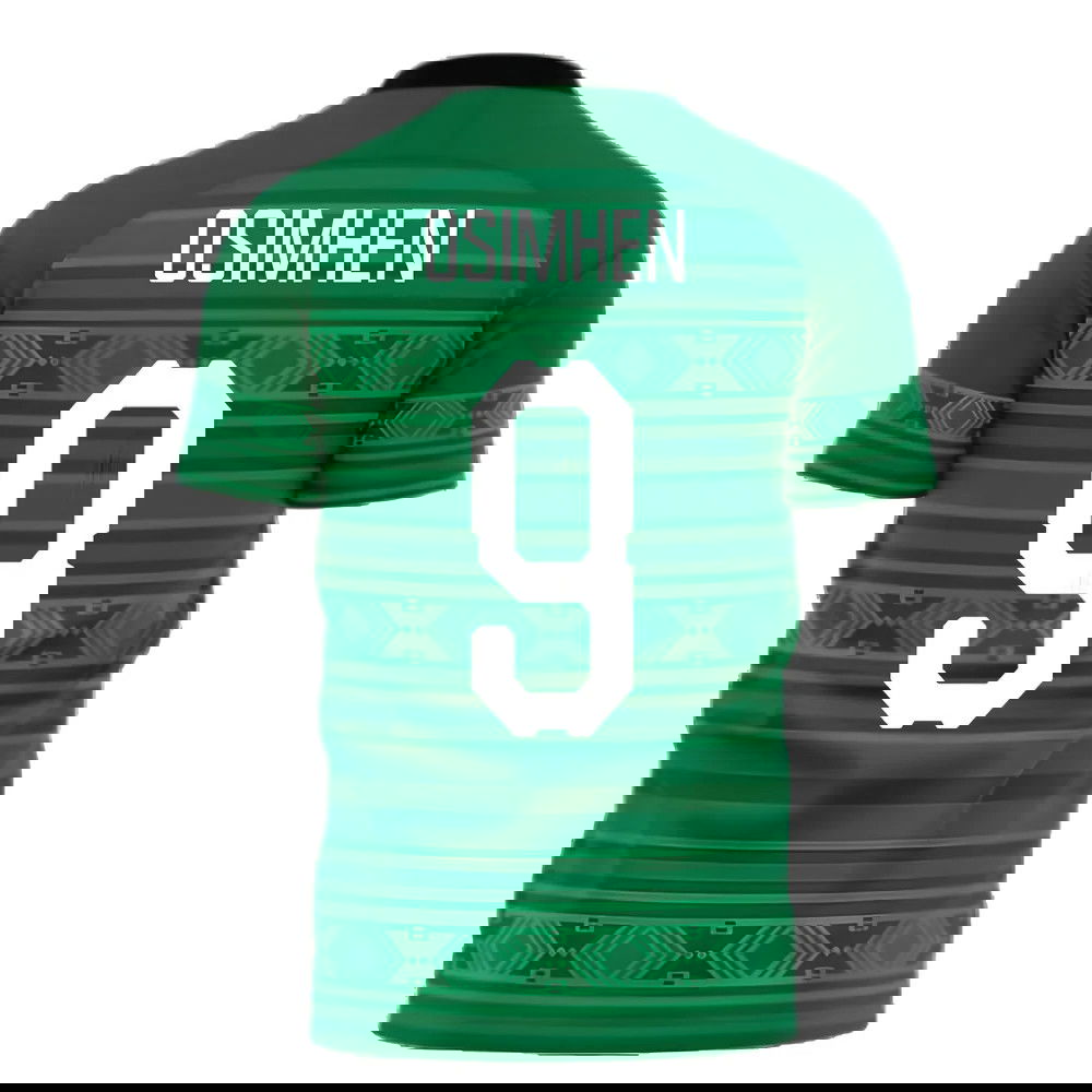 Nigeria 2020-2021 Home Concept Kit (Fans Culture) (OSIMHEN 9)
