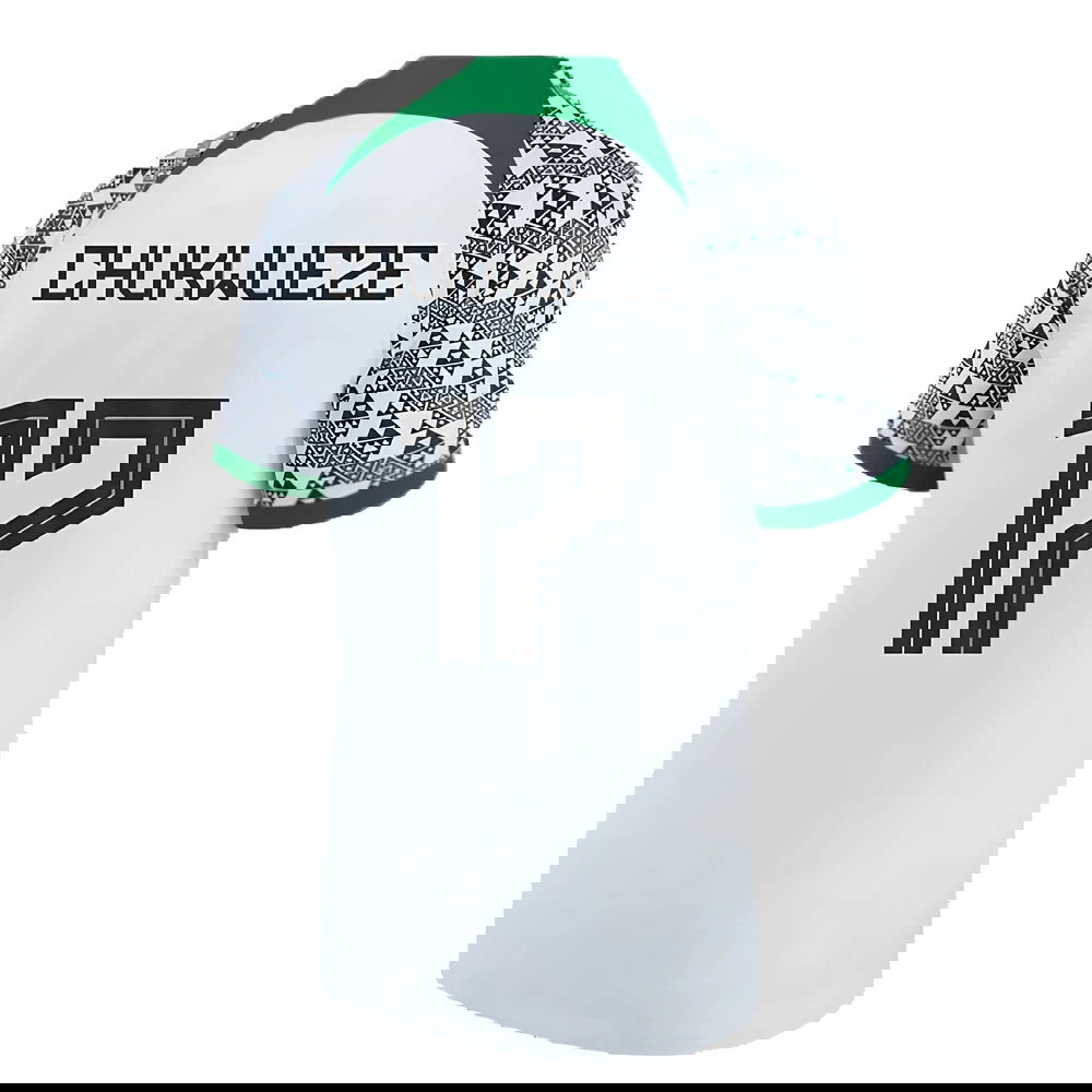 Nigeria 2021-2023 Away Shirt (M) (Excellent) (CHUKWUEZE 17)