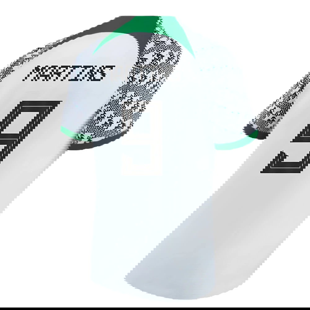 Nigeria 2021-2023 Away Shirt (S) (Excellent) (MARTINS 9)