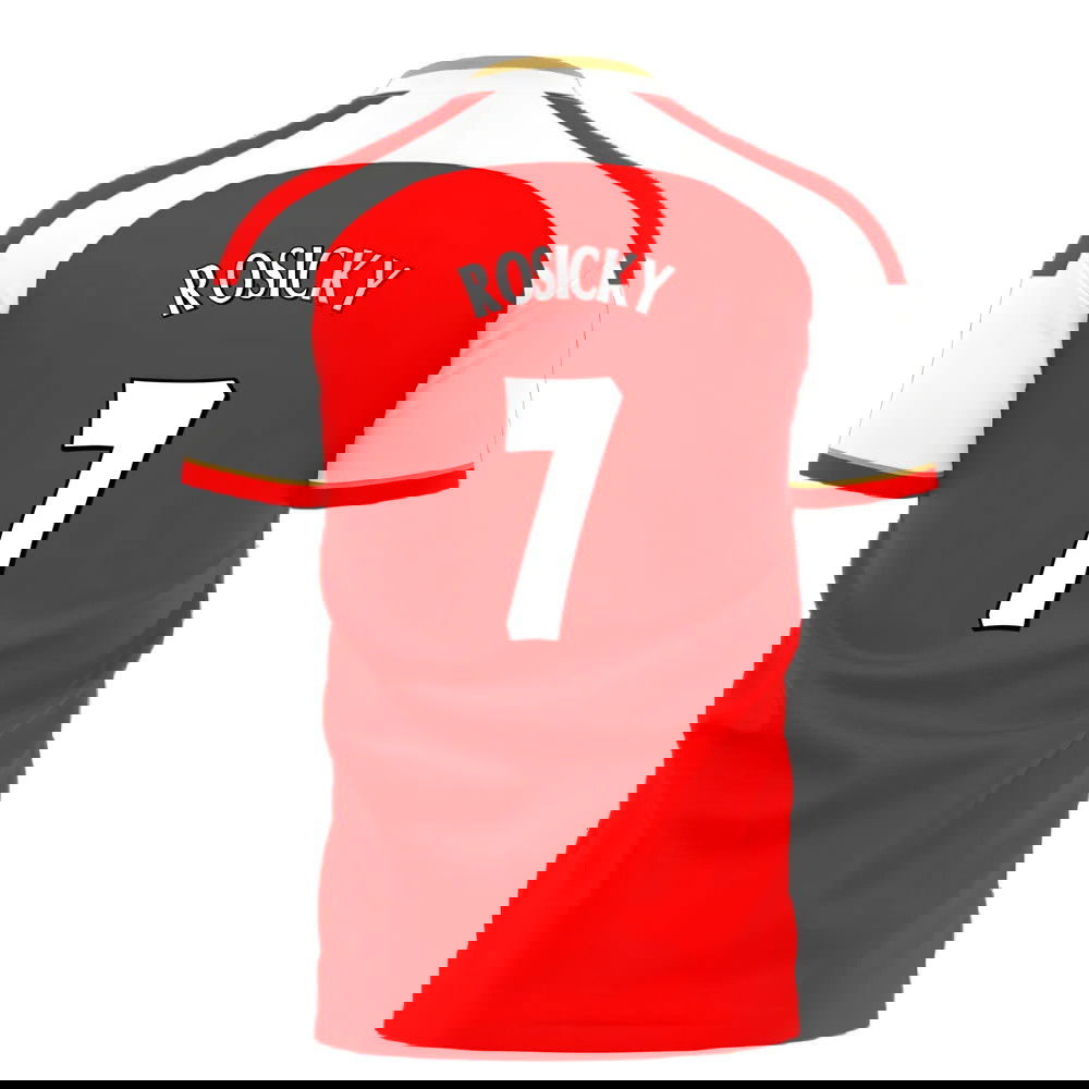 North London Reds 2006 Style Home Concept Shirt (Libero) (Rosicky 7)