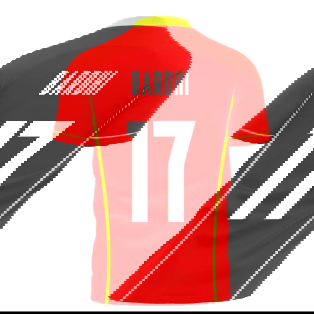  North Macedonia 2025-2026 Home Concept Shirt (Libero) (BARDHI 17)