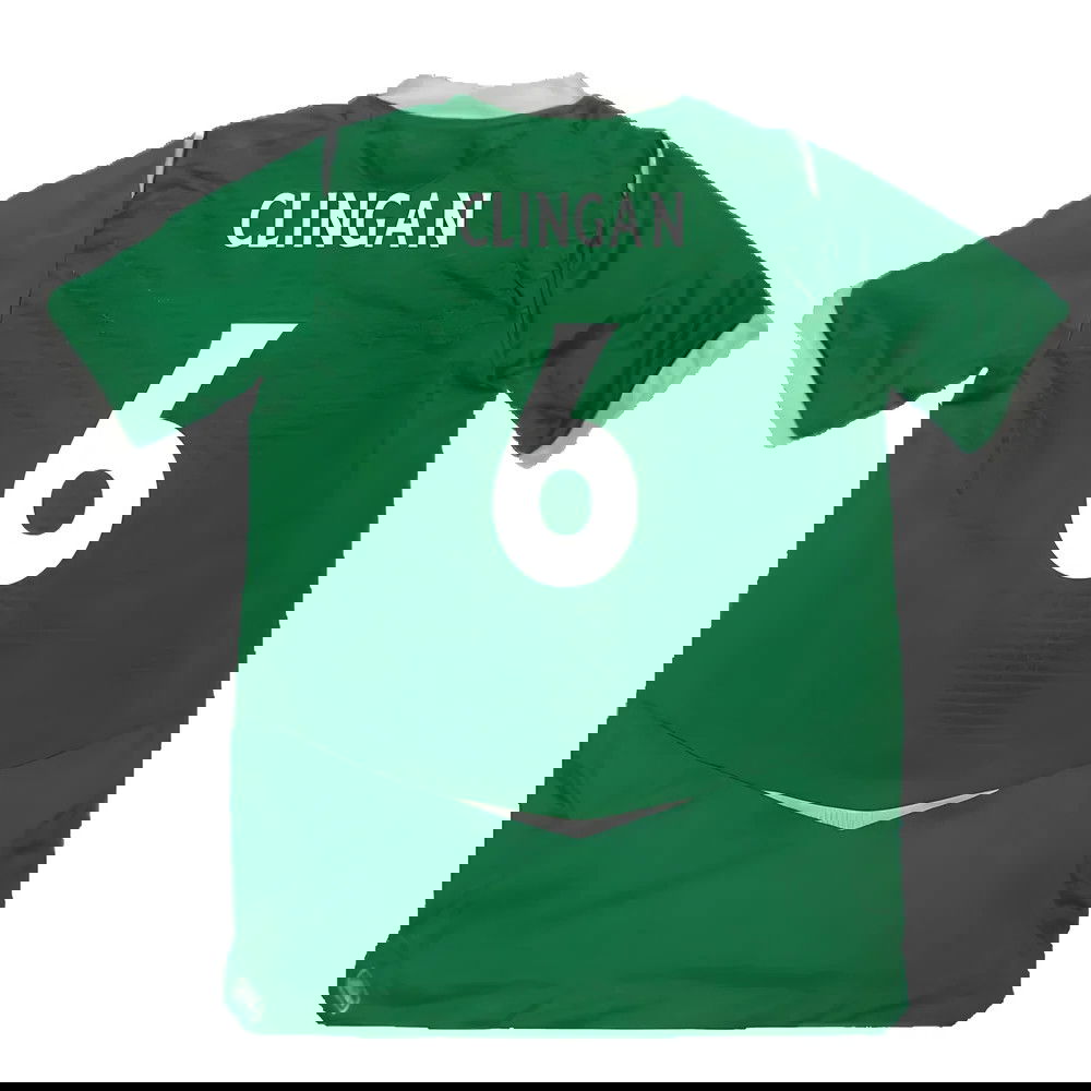 Northern Ireland 2008-09 Home Shirt ((Excellent) M) (Clingan 6)