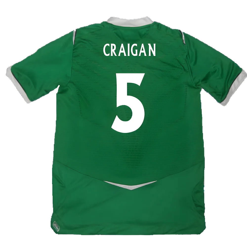 Northern Ireland 2008-09 Home Shirt ((Excellent) M) (Craigan 5)