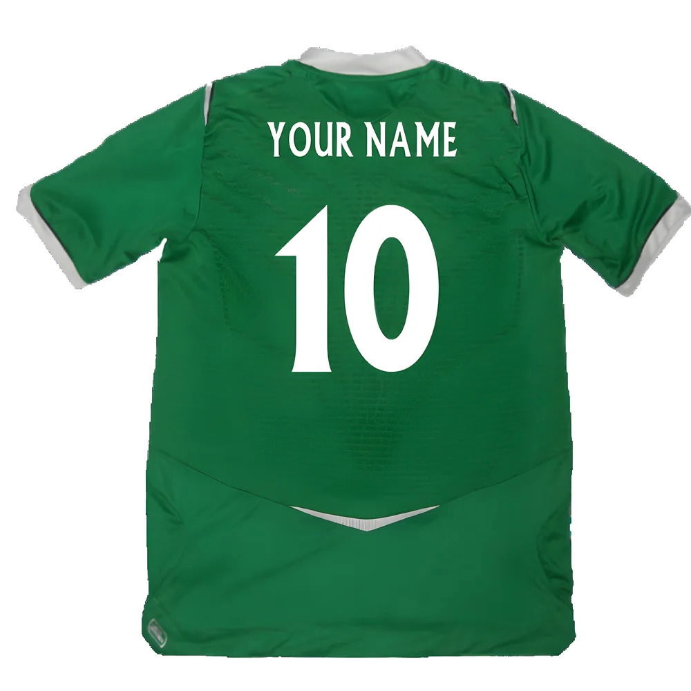 Northern Ireland 2008-09 Home Shirt ((Excellent) M) (Your Name)