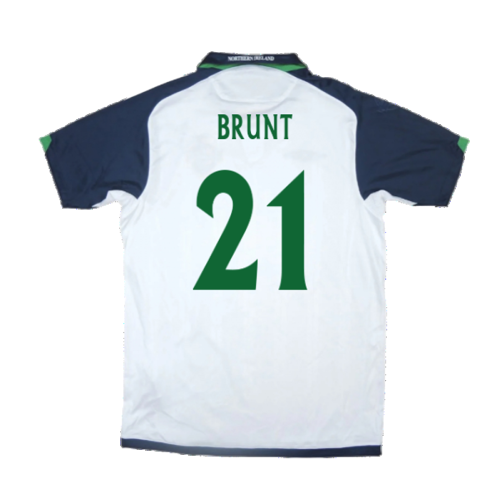 Northern Ireland 2009-10 Away Shirt ((Very Good) XL) (Brunt 21)