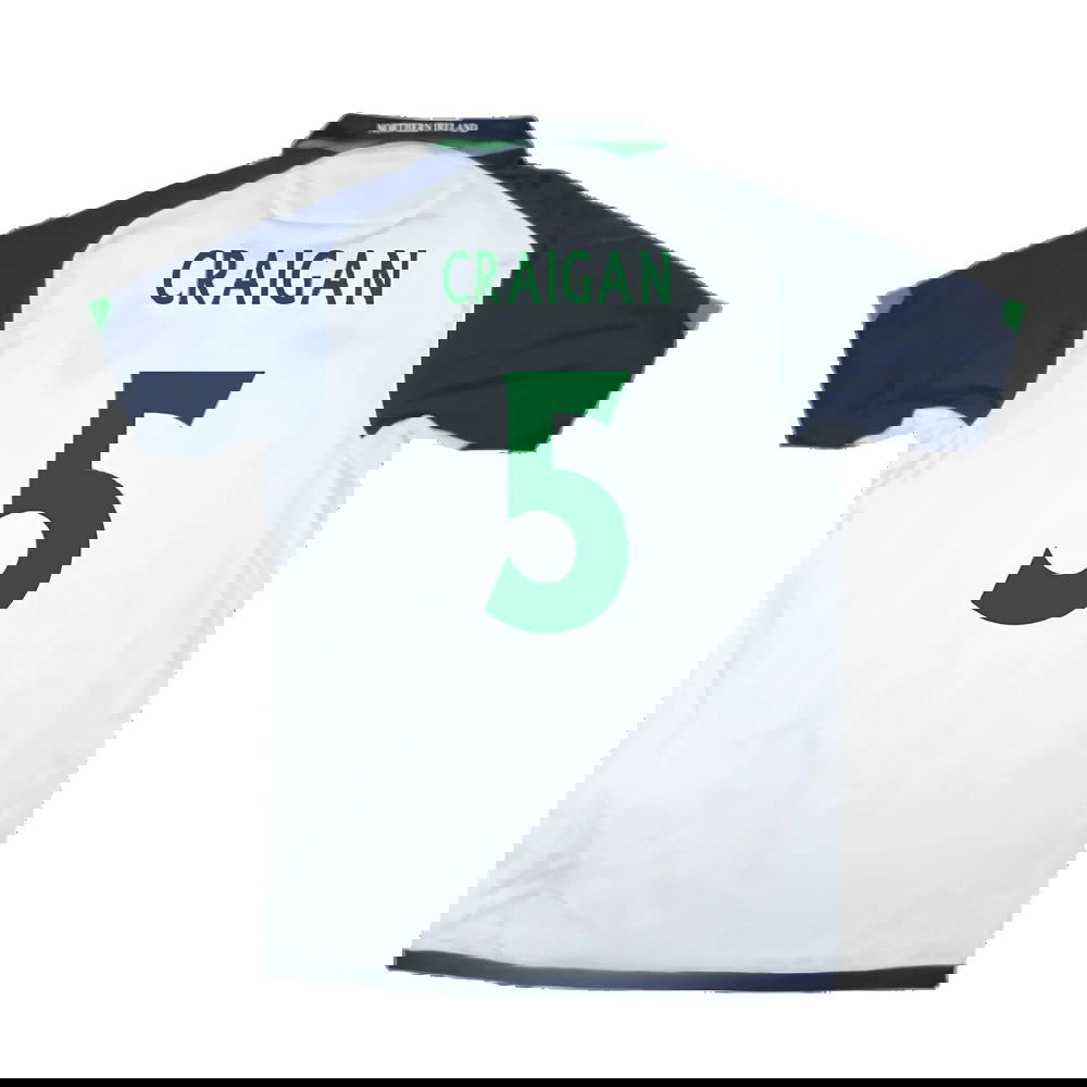 Northern Ireland 2009-10 Away Shirt ((Very Good) XL) (Craigan 5)