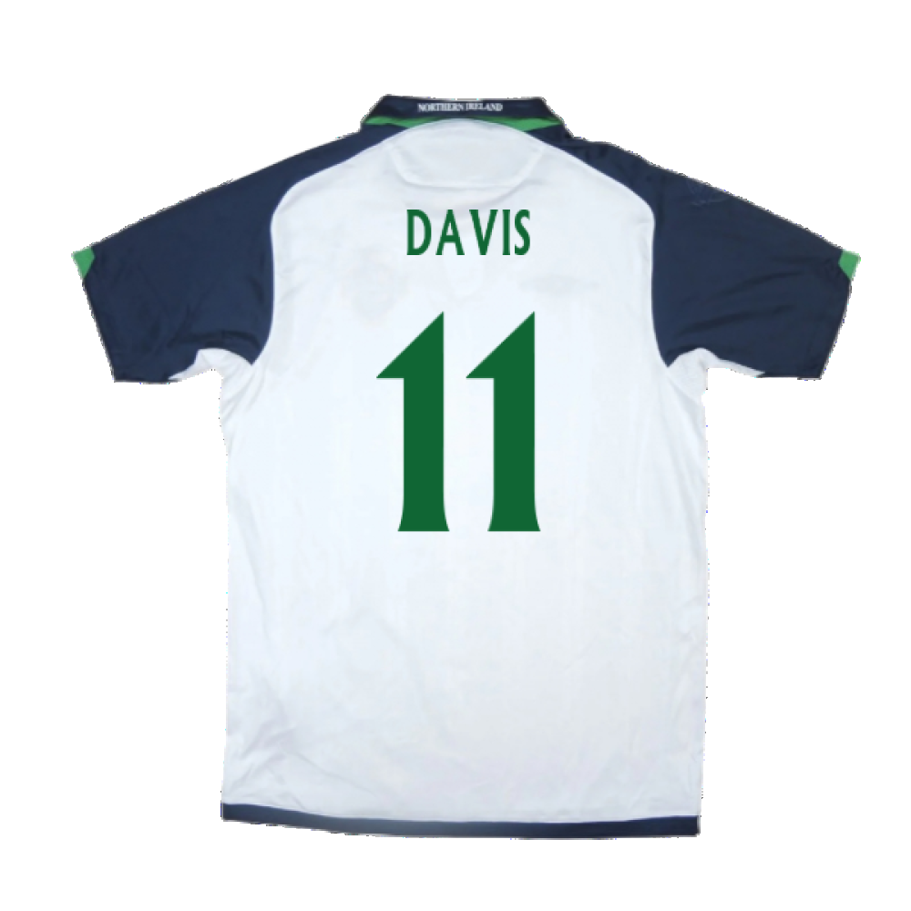 Northern Ireland 2009-10 Away Shirt ((Very Good) XL) (Davis 11)