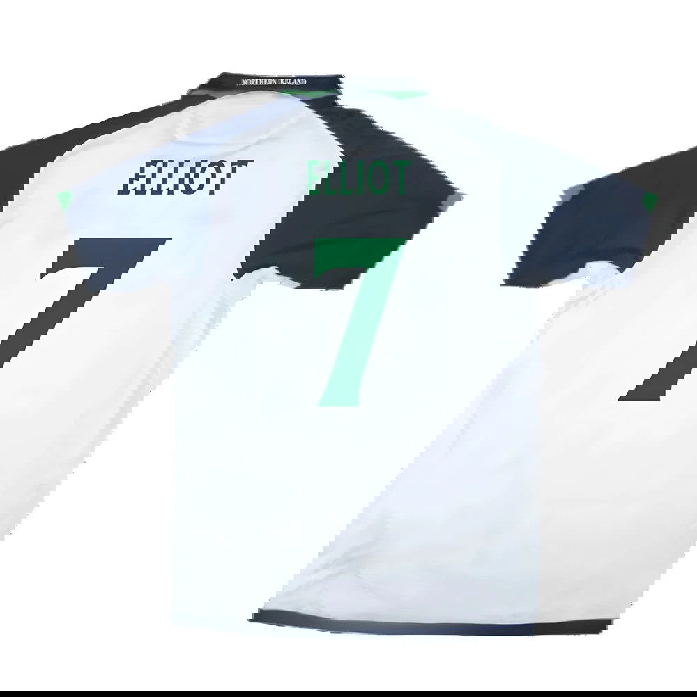 Northern Ireland 2009-10 Away Shirt ((Very Good) XL) (Elliot 7)