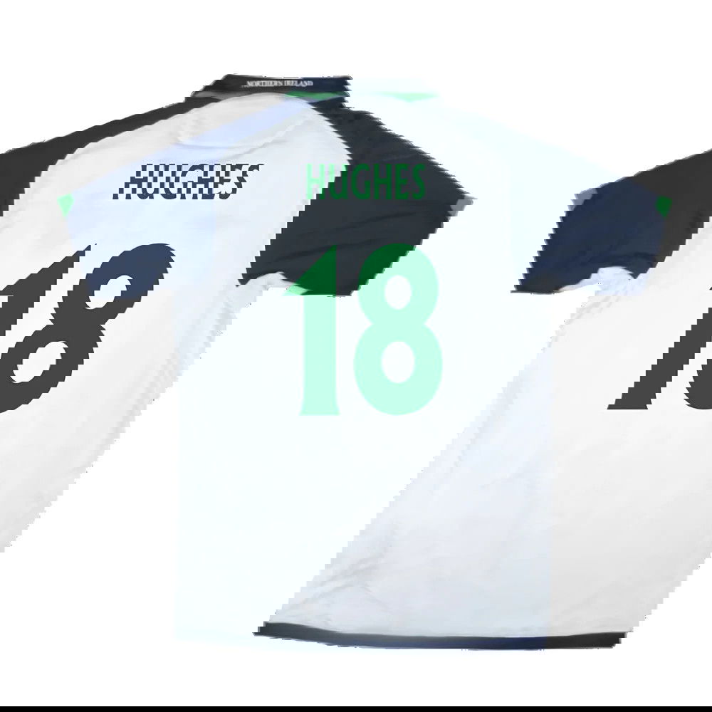 Northern Ireland 2009-10 Away Shirt ((Very Good) XL) (Hughes 18)