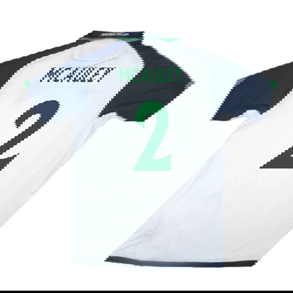 Northern Ireland 2009-10 Away Shirt ((Very Good) XL) (McAuley 2)