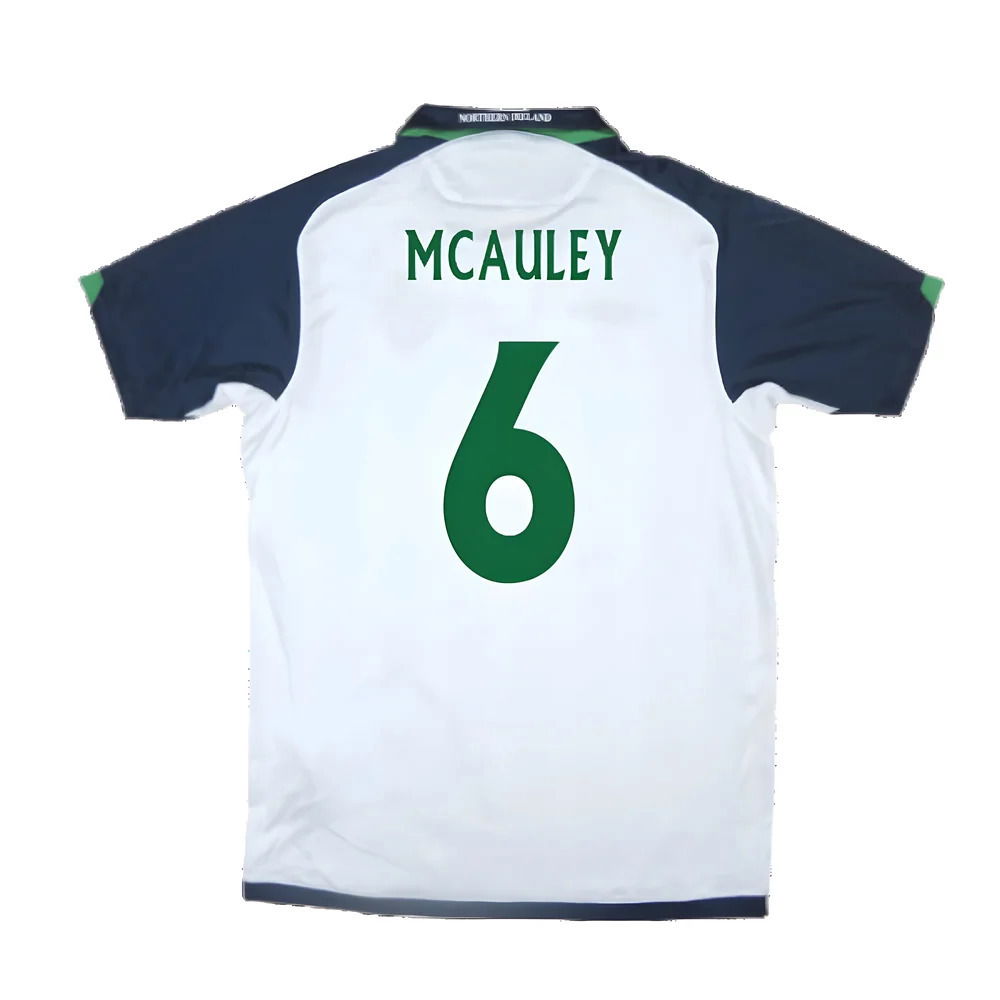 Northern Ireland 2009-10 Away Shirt ((Very Good) XL) (McAuley 6)