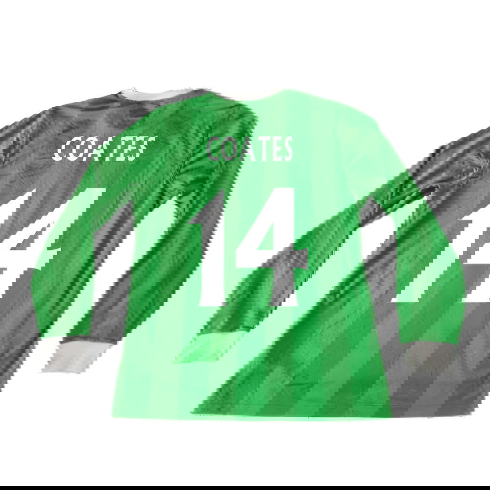 Northern Ireland 2010-12 Long Sleeve Home Shirt ((Good) XL) (Coates 14)