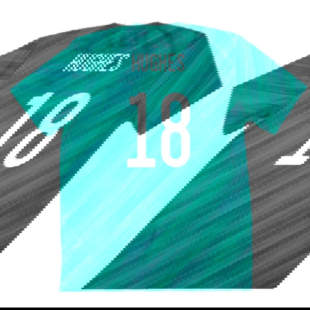 Northern Ireland 2020-2021 Home Shirt (L) (Mint) (HUGHES 18)