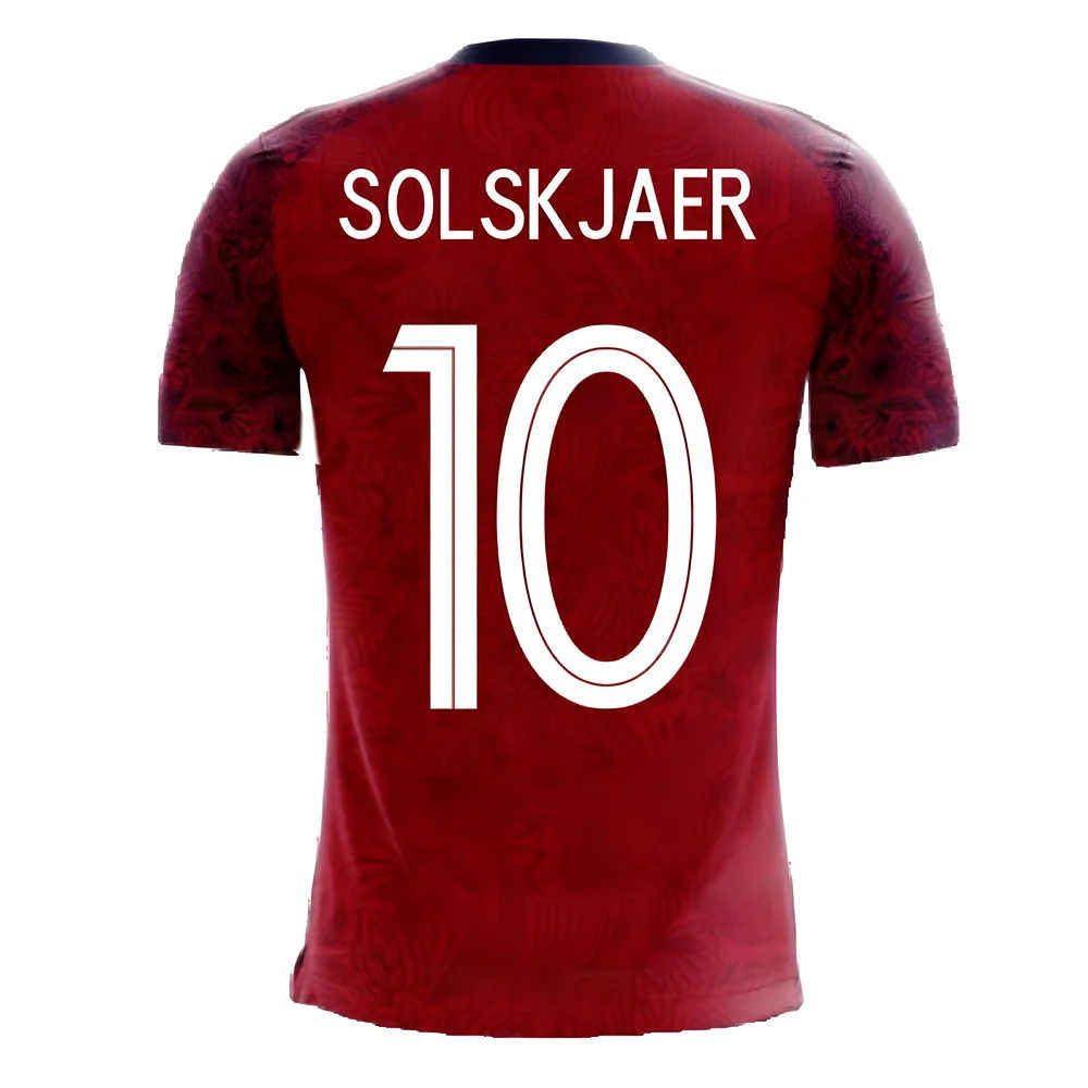 Norway 2025-2026 Home Concept Football Kit (Airo) (SOLSKJAER 10)