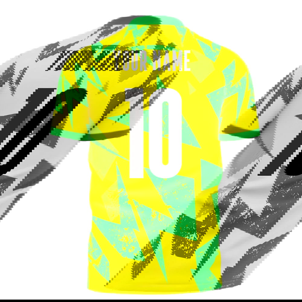  Norwich 2025-2026 Home Concept Football Kit (Libero) (Your Name)