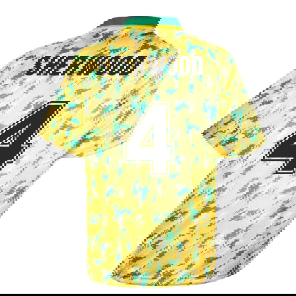 Norwich City 1993 Home Retro Shirt (SHERWOOD 4)