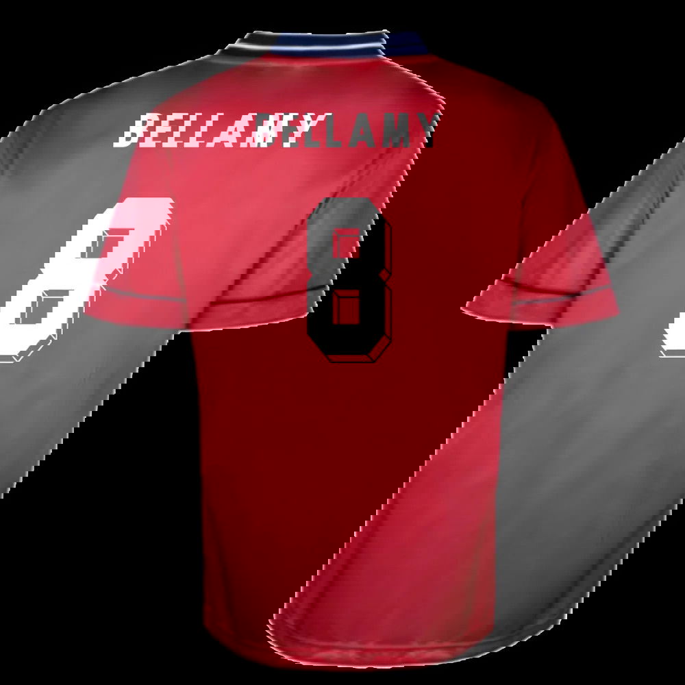 Norwich City 1996 Away Retro Shirt (Bellamy 8)