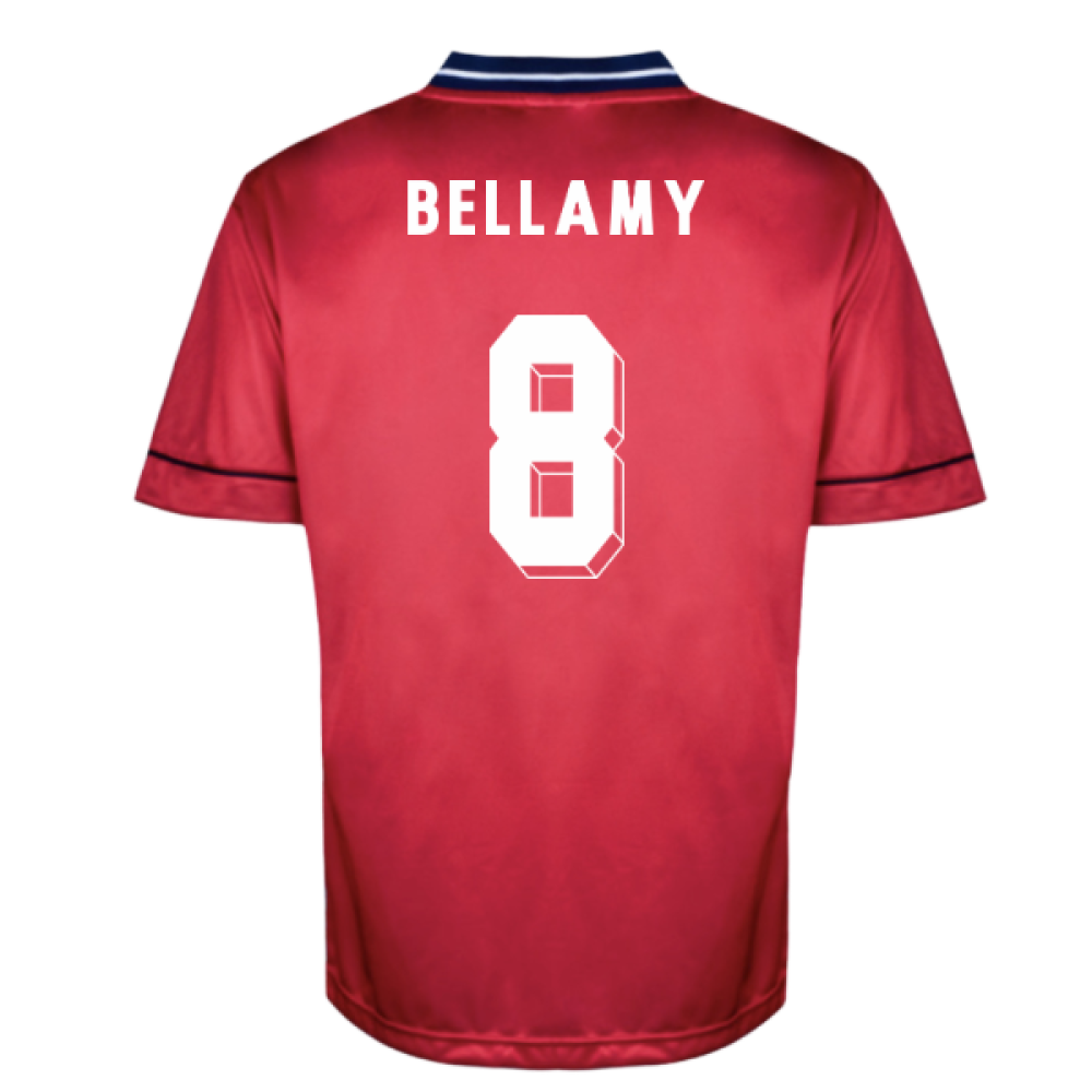 Norwich City 1996 Away Retro Shirt (Bellamy 8)