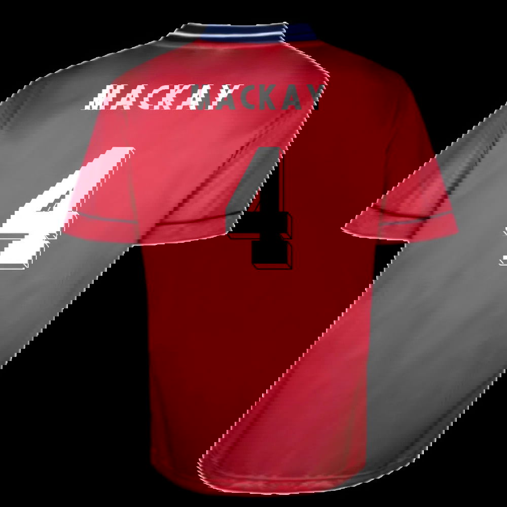 Norwich City 1996 Away Retro Shirt (Mackay 4)