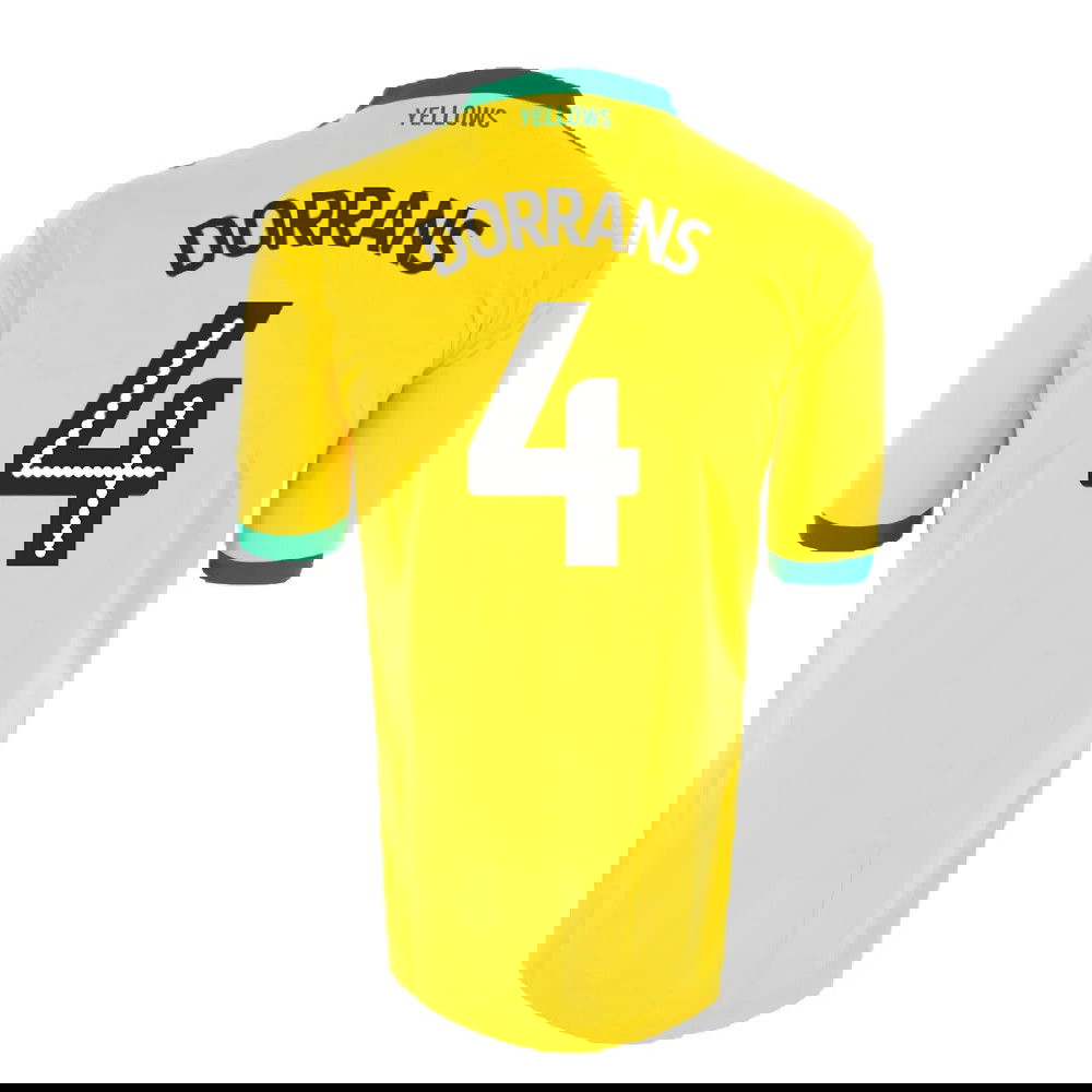 Norwich City 2016-17 Home Shirt ((Good) XXL) (Dorrans 4)