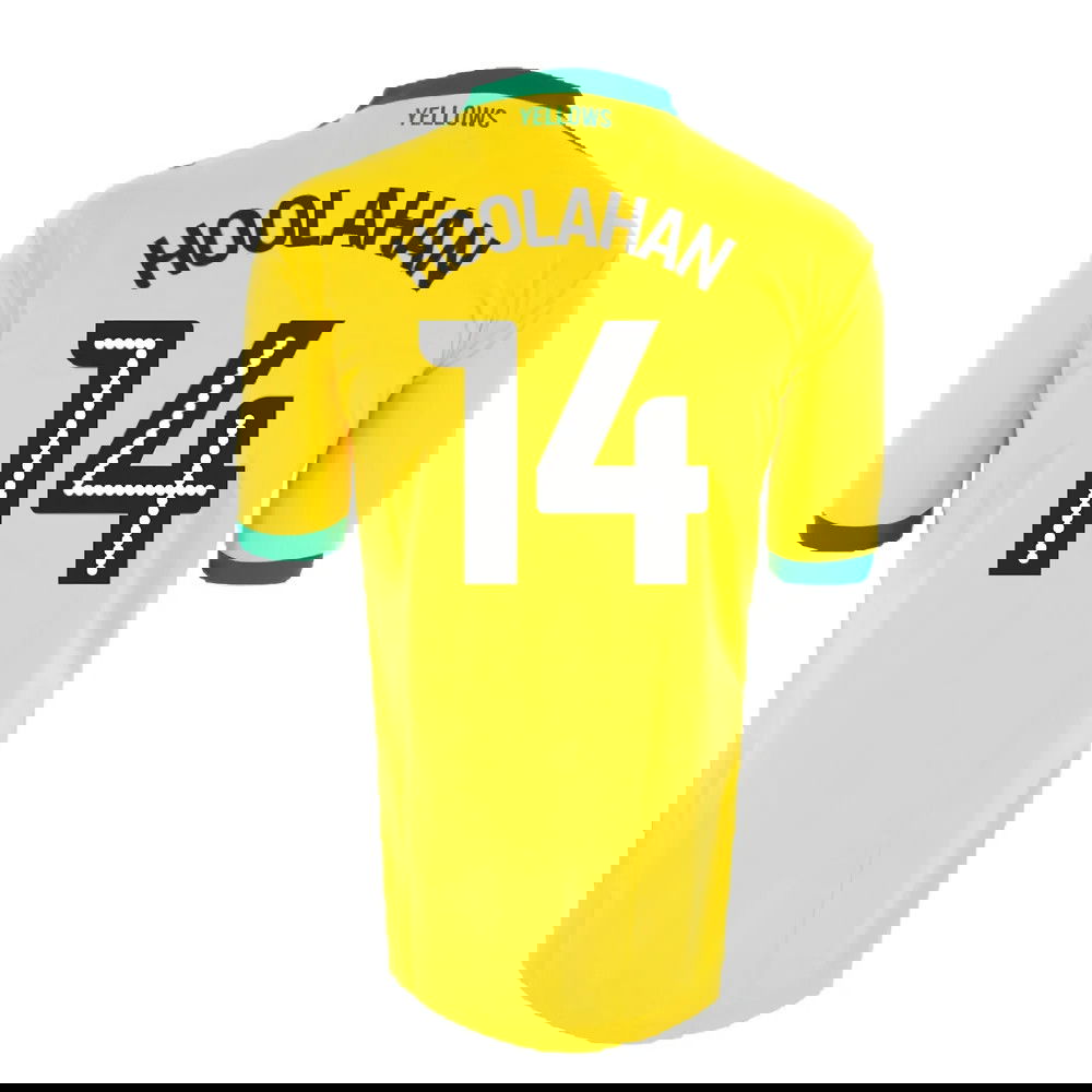 Norwich City 2016-17 Home Shirt ((Good) XXL) (Hoolahan 14)