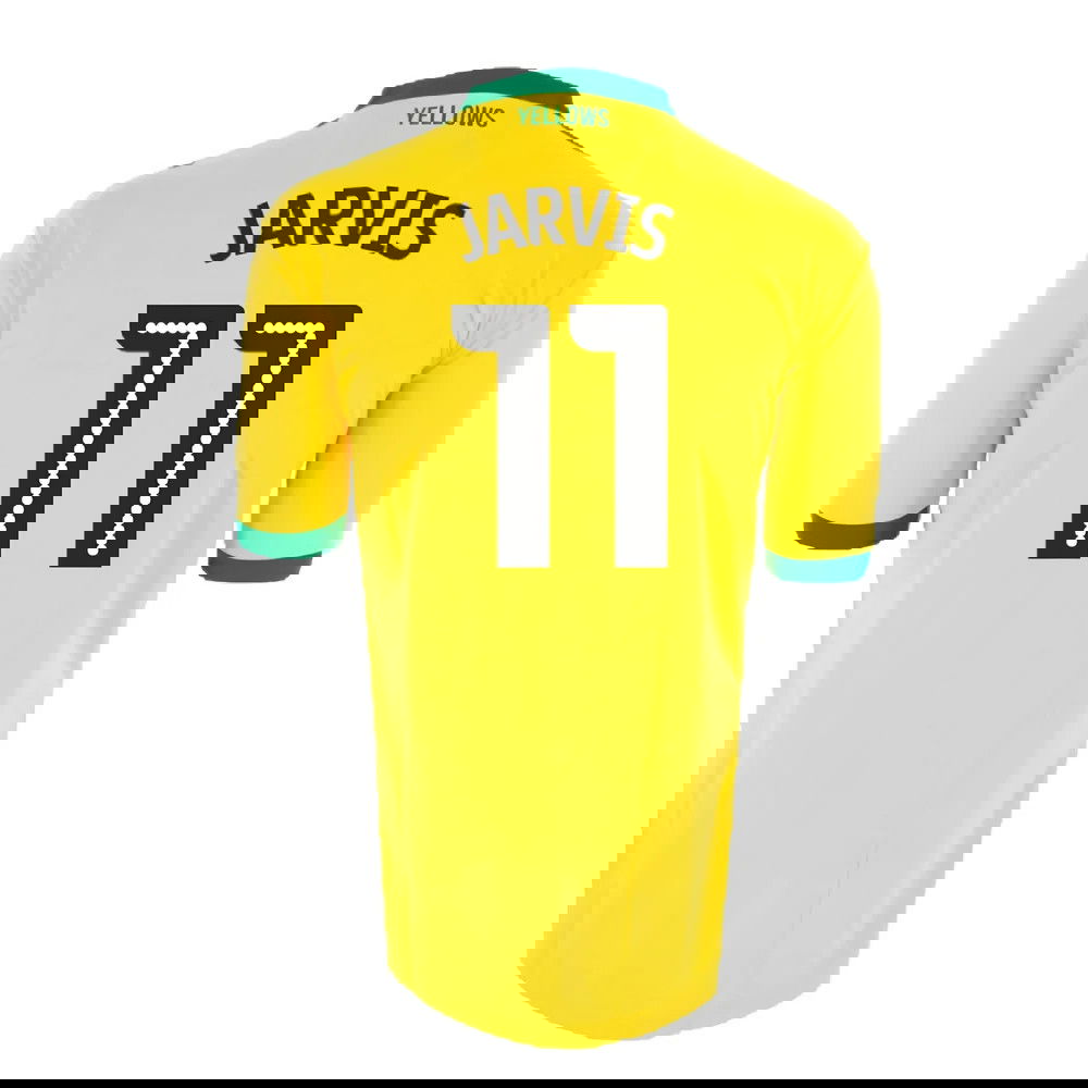 Norwich City 2016-17 Home Shirt ((Good) XXL) (Jarvis 11)