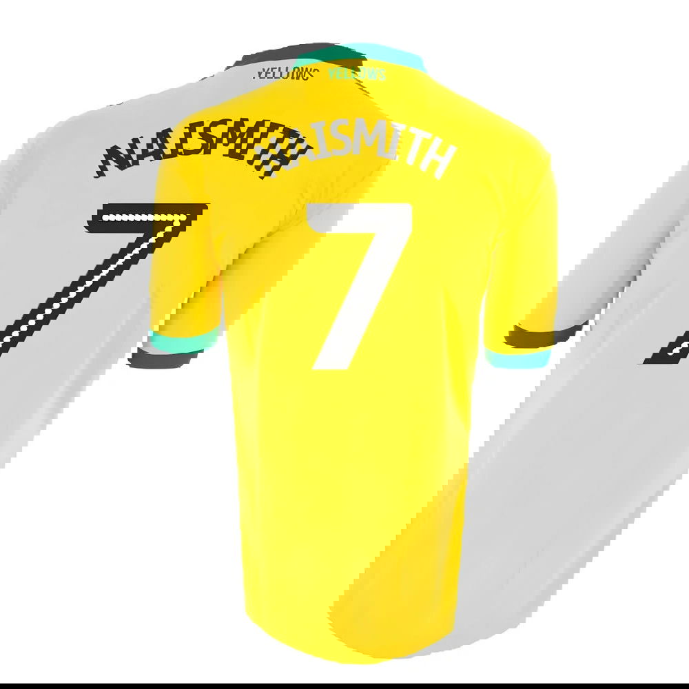 Norwich City 2016-17 Home Shirt ((Good) XXL) (Naismith 7)