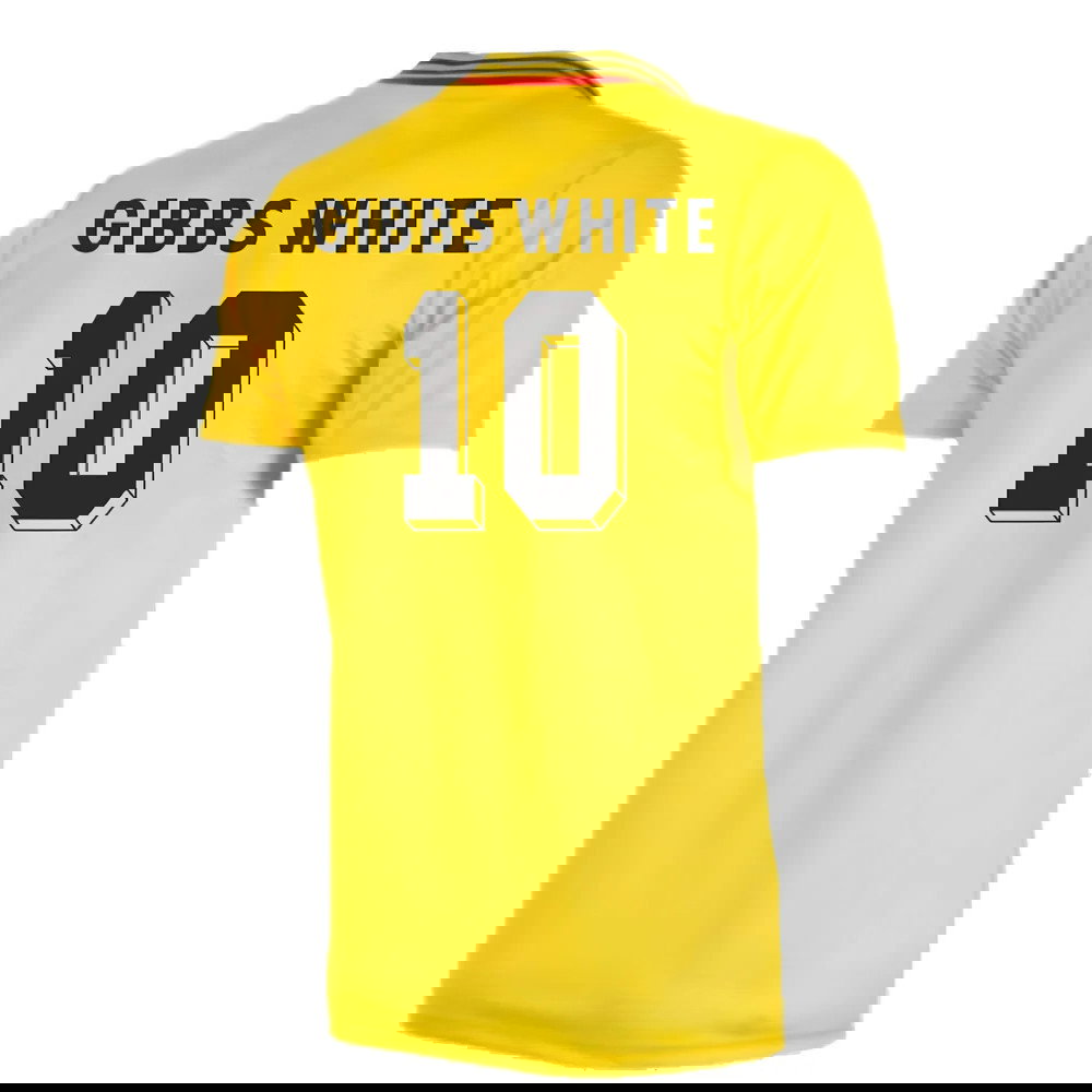 Nottingham Forest 1995-1997 Away Retro Shirt (GIBBS WHITE 10)