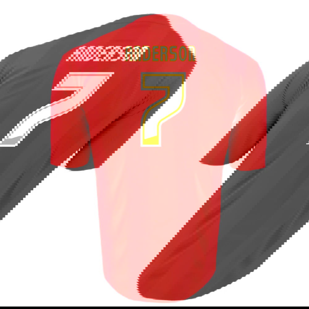 Nottingham Forest 2010-11 Home Shirt (Excellent) (ANDERSON 7)