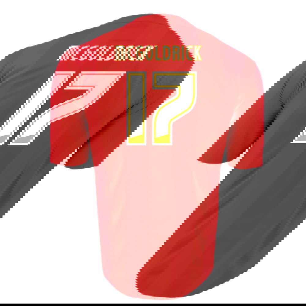 Nottingham Forest 2010-11 Home Shirt (Excellent) (MCGOLDRICK 17)