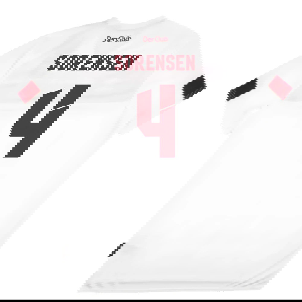 Nurnberg 2019-20 Away Shirt (S) (Mint) (Sorensen 4)