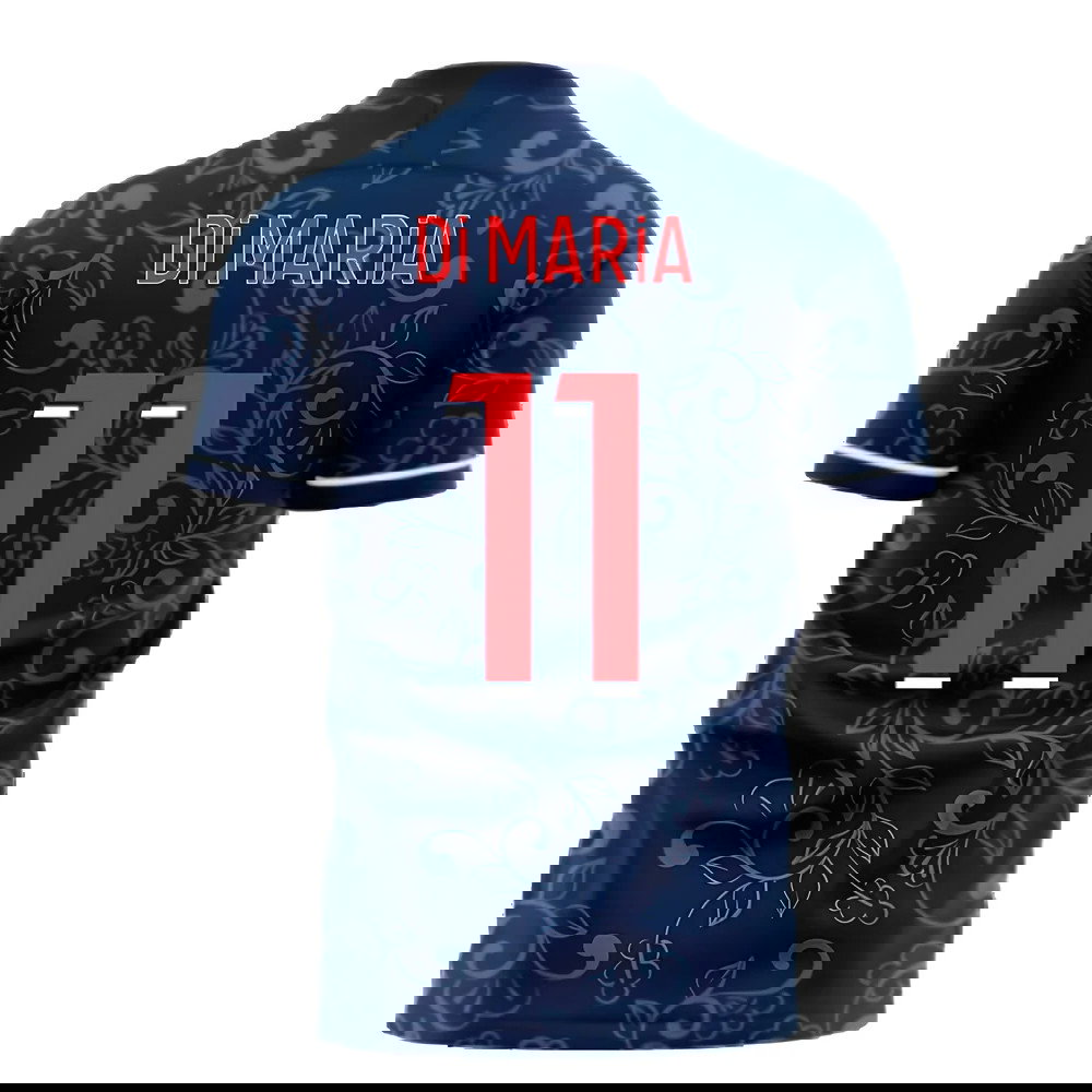 Paris 2025-2026 Home Concept Football Kit (Libero) (DI MARIA 11)